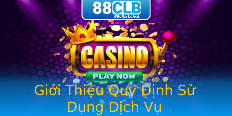 Giới Thiệu Quy Định Sử Dụng Dịch Vụ Giới Thiệu Quy Định Sử Dụng Dịch Vụ